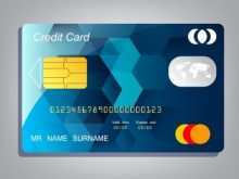 86 Creating Credit Card Design Template Vector Formating for Credit Card Design Template Vector