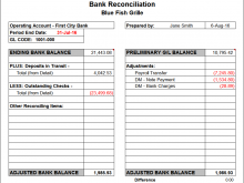 86 Creating Credit Card Reconciliation Template Layouts for Credit Card Reconciliation Template