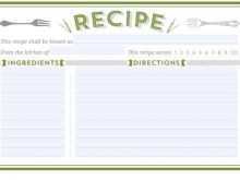 86 Creating Fillable Recipe Card Template For Word in Photoshop by Fillable Recipe Card Template For Word
