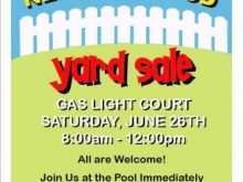 86 Creating Free Yard Sale Flyer Template Formating for Free Yard Sale Flyer Template