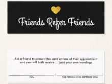 86 Creating Refer A Friend Card Template Free Maker for Refer A Friend Card Template Free