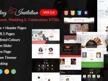 86 Creating Wedding Card Html Template Download with Wedding Card Html Template