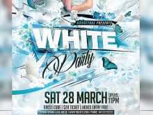 86 Creating White Party Flyer Template Free Download with White Party Flyer Template Free