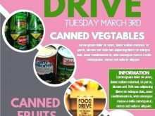 86 Creative Free Can Food Drive Flyer Template With Stunning Design for Free Can Food Drive Flyer Template