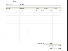 Free Lawn Maintenance Invoice Template