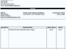 86 Creative Personal Invoice Samples Maker with Personal Invoice Samples