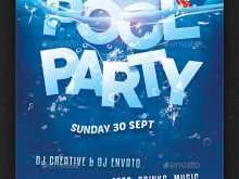 86 Creative Pool Party Flyer Template Free For Free with Pool Party Flyer Template Free