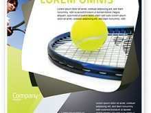 86 Creative Tennis Flyer Template Download with Tennis Flyer Template
