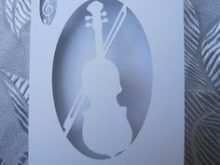 86 Creative Violin Pop Up Card Template Now for Violin Pop Up Card Template