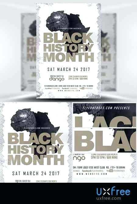 86 Customize Black History Month Flyer Template Free with Black History Month Flyer Template Free