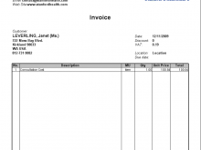 86 Customize Blank Medical Invoice Template for Ms Word for Blank Medical Invoice Template