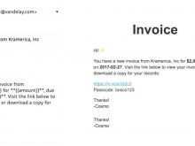 86 Customize Email Template For Sending Invoice PSD File with Email Template For Sending Invoice