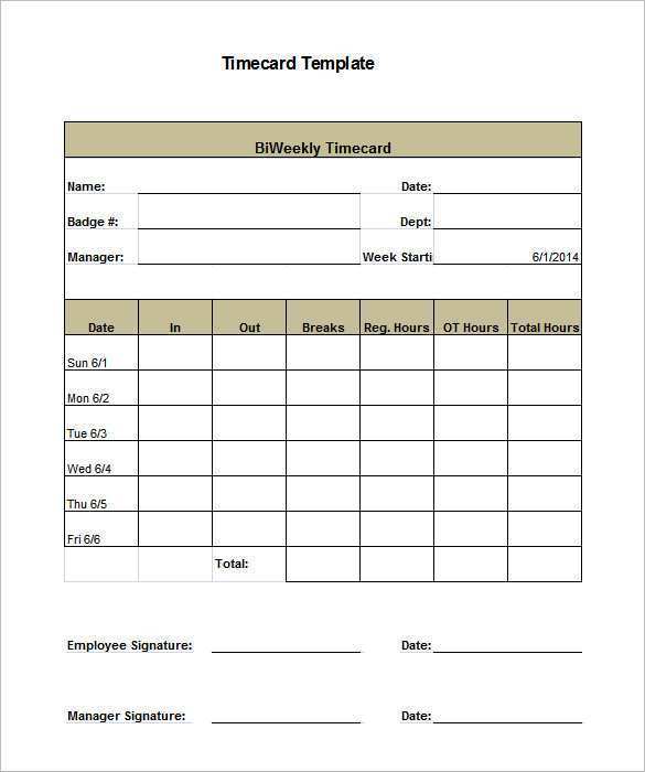 86 Customize Our Free Timecard Template Excel Free Download for Timecard Template Excel Free