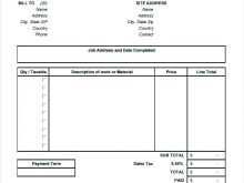 Tax Invoice Template Australia Word