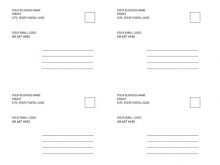 86 Format Card Template 4 Per Page Layouts with Card Template 4 Per Page