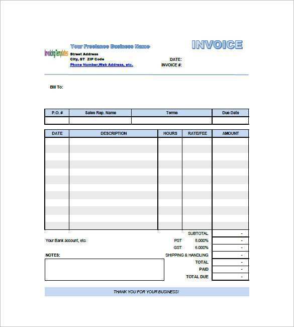 86 Format Freelance Animation Invoice Template in Photoshop with Freelance Animation Invoice Template