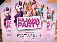 86 Format Pajama Party Flyer Template Templates by Pajama Party Flyer Template