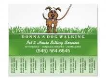 86 Free Dog Walker Flyer Template Free With Stunning Design with Dog Walker Flyer Template Free
