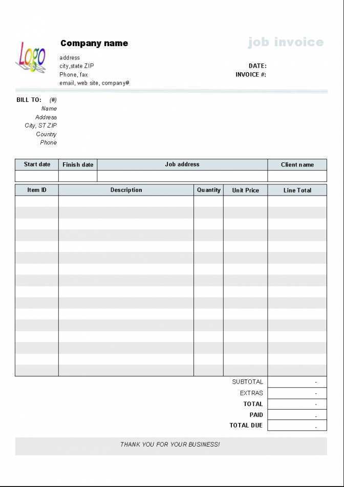 86 Free Gst Job Work Invoice Template Maker with Gst Job Work Invoice Template