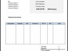 86 Free No Vat Invoice Template Uk Download with No Vat Invoice Template Uk