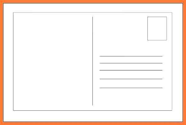86 Free Printable 4X6 Postcard Template for Ms Word by Free Printable ...