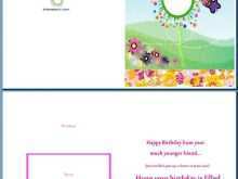 86 Free Printable B Day Card Template For Free with B Day Card Template