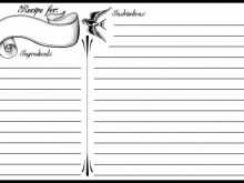 86 Free Printable Recipe Card Template 2 Per Page Templates for Recipe Card Template 2 Per Page