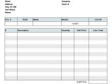 86 How To Create Repair Invoice Template Excel Layouts with Repair Invoice Template Excel