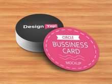 86 Online Circle Business Card Template Free Download With Stunning Design for Circle Business Card Template Free Download