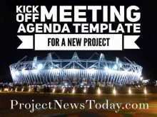 86 Online Project Kickoff Agenda Template With Stunning Design by Project Kickoff Agenda Template