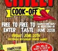 86 Printable Chili Cook Off Flyer Template Free Layouts with Chili Cook Off Flyer Template Free