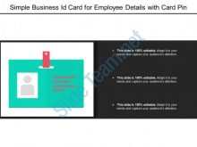 86 Printable Id Card Design Template Ppt PSD File with Id Card Design Template Ppt