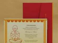 86 Printable Invitation Card Sample For Upanayanam for Invitation Card Sample For Upanayanam