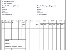 Tax Invoice Format Hd