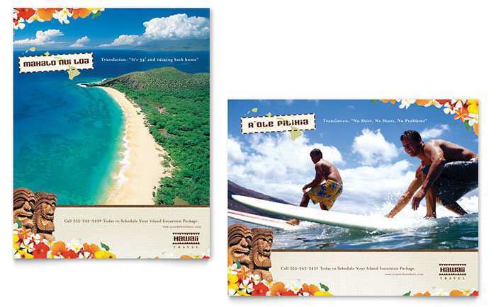 86 Standard Hawaii Postcard Template in Word for Hawaii Postcard Template
