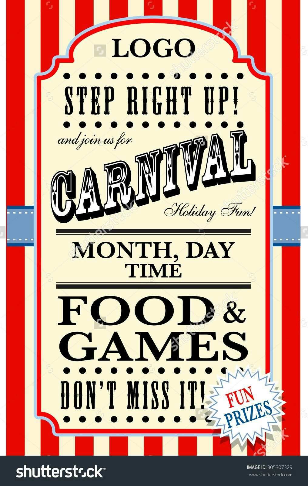 Carnival Flyer Template Word from legaldbol.com