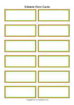 86 The Best Flash Card Word Template Front And Back In Photoshop With Flash Card Word Template Front And Back Cards Design Templates