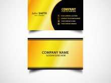 86 The Best Golden Business Card Template Free Download For Free for Golden Business Card Template Free Download