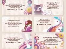 86 Visiting Cute Name Card Template Templates by Cute Name Card Template