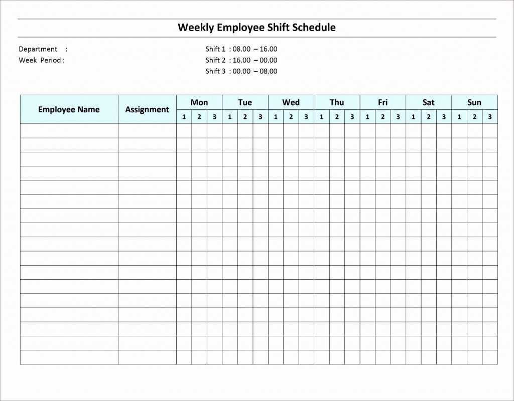 Production Work Schedule Template - Cards Design Templates