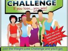 87 Create Weight Loss Challenge Flyer Template Free Download by Weight Loss Challenge Flyer Template Free