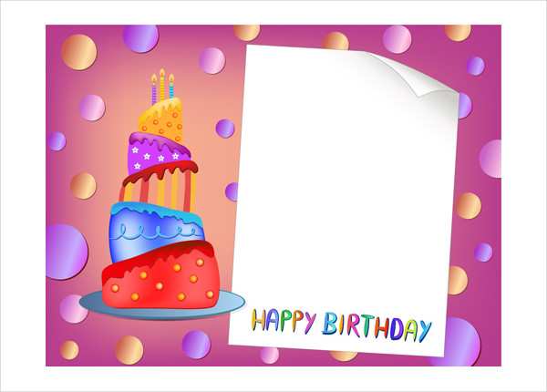 87 Creating 3D Birthday Card Template Printable Maker with 3D Birthday Card Template Printable