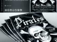 87 Creating Pirate Flyer Template Free PSD File with Pirate Flyer Template Free