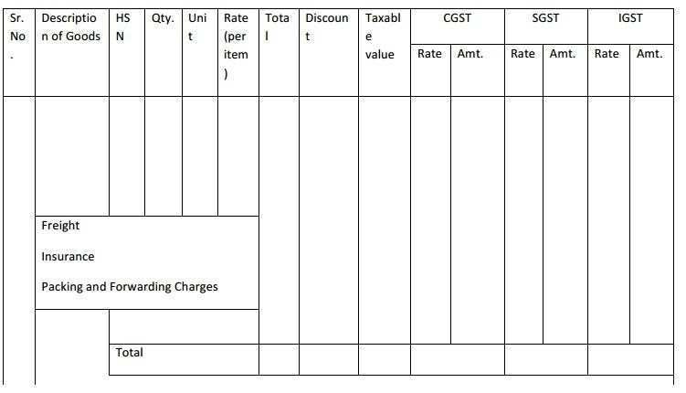 87 Creating Tax Invoice Format Gst In Excel With Stunning Design for Tax Invoice Format Gst In Excel