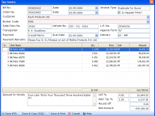 Tax Invoice Format Up Vat