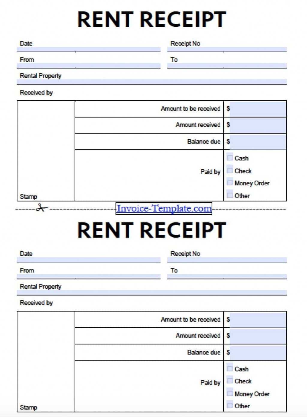 87 Creative Blank Rent Invoice Template Now by Blank Rent Invoice Template