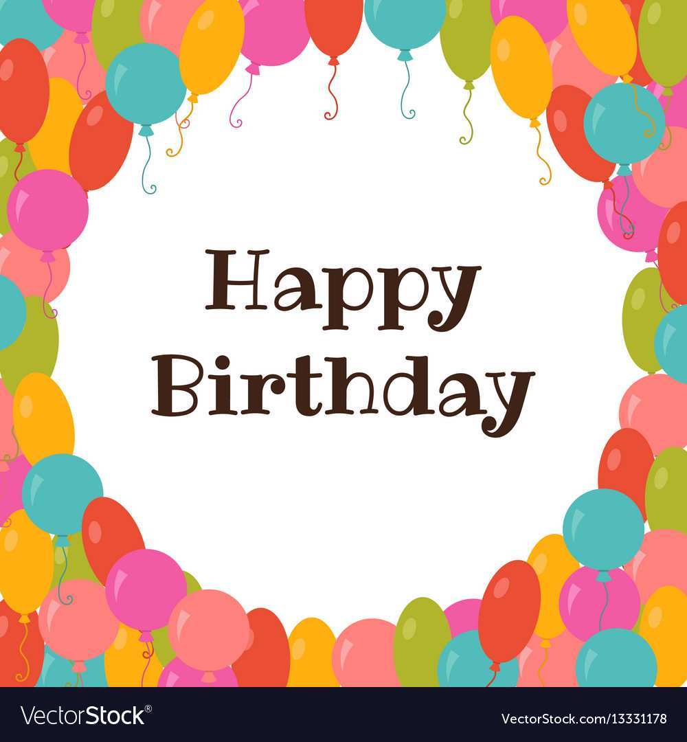 87 Creative Happy Birthday Card Design Template for Ms Word for Happy Birthday Card Design Template