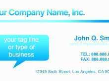 87 Customize Free Business Card Template In Ms Word Templates by Free Business Card Template In Ms Word