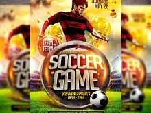 87 Customize Free Soccer Flyer Template For Free for Free Soccer Flyer Template