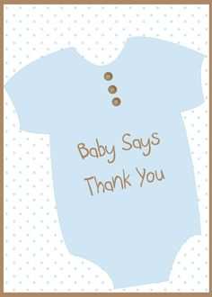 87 Customize Onesie Thank You Card Template PSD File by Onesie Thank You Card Template